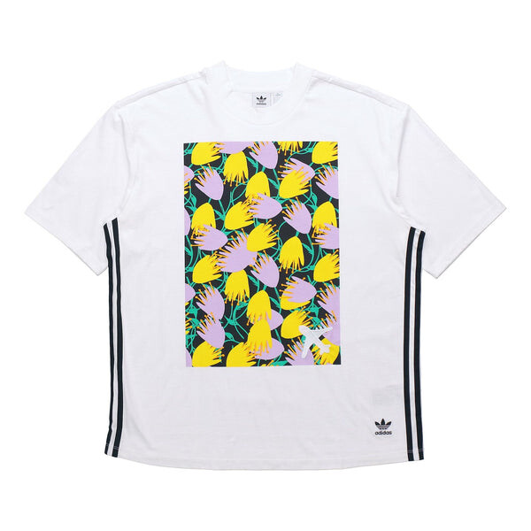 

Футболка Adidas originals GRAPHIC Flowers Short Sleeve White, Белый