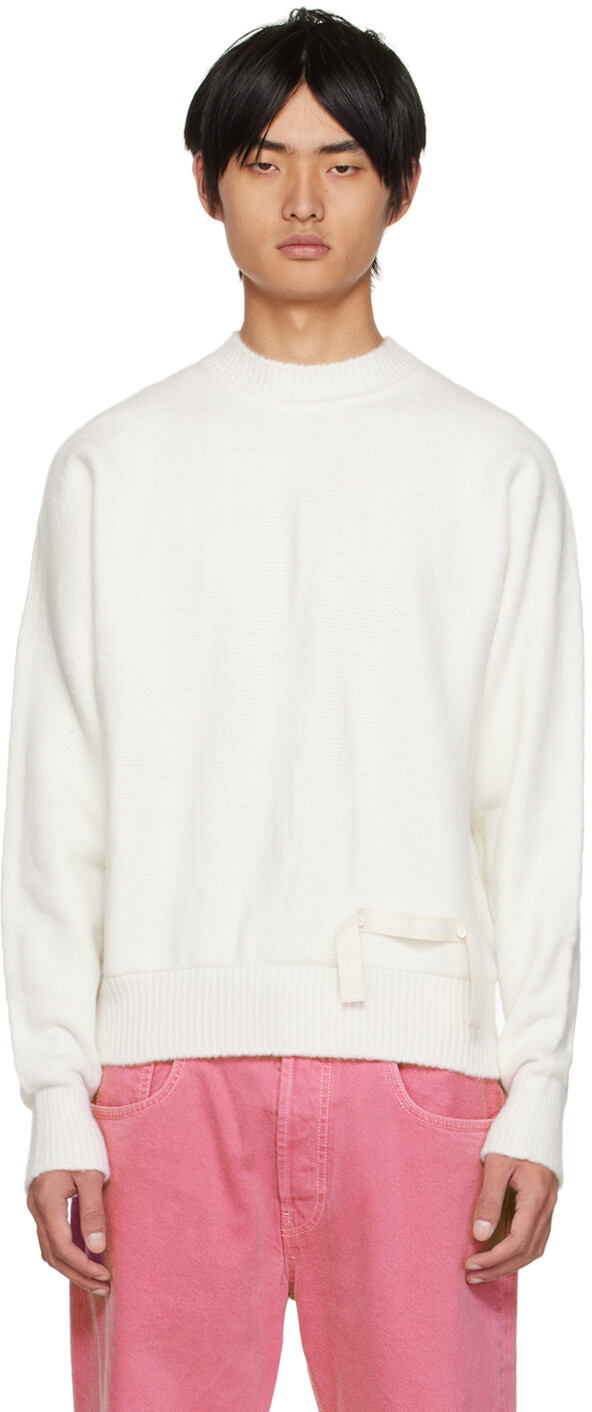

Белый свитер Le Papier 'La Maille Gardian' Jacquemus