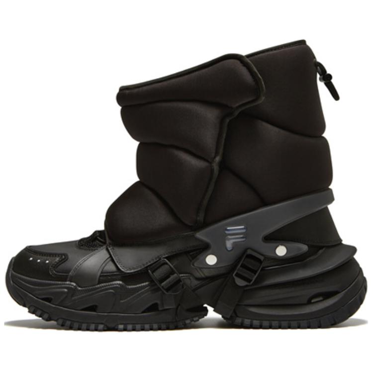 

Кроссовки FILA FUSION Armour Boot Lifestyle Shoes Men High-top Black, черный