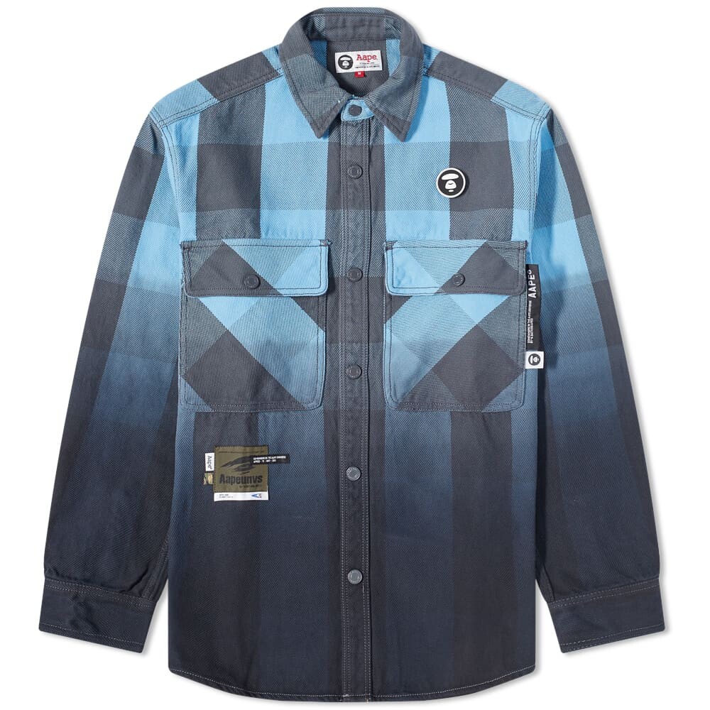 

Рубашка AAPE Flannel Check Shirt