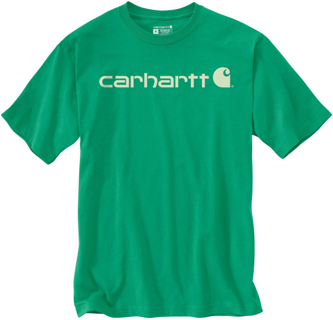 

Футболка Carhartt EMEA Core Logo Workwear Short Sleeve, зеленый