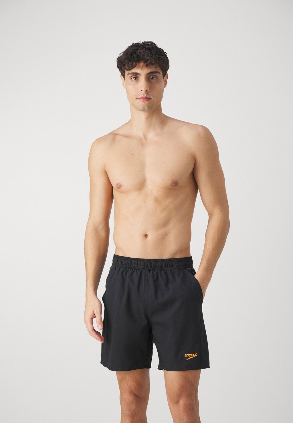 

Шорты для плавания MENS XPRESS LITE PANEL Speedo, цвет black/dark teal/curious blue/mandarin peel