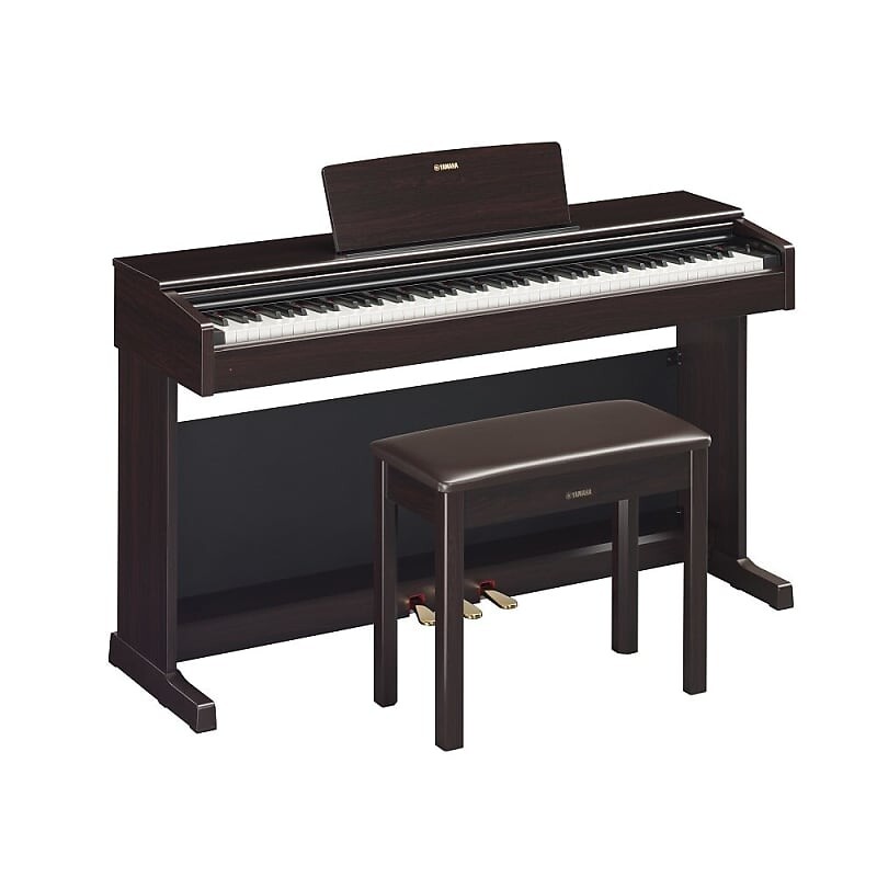 

Традиционное цифровое пианино Yamaha YDP144R Arius со скамьей YDP144R Arius Console Digital Piano with Bench