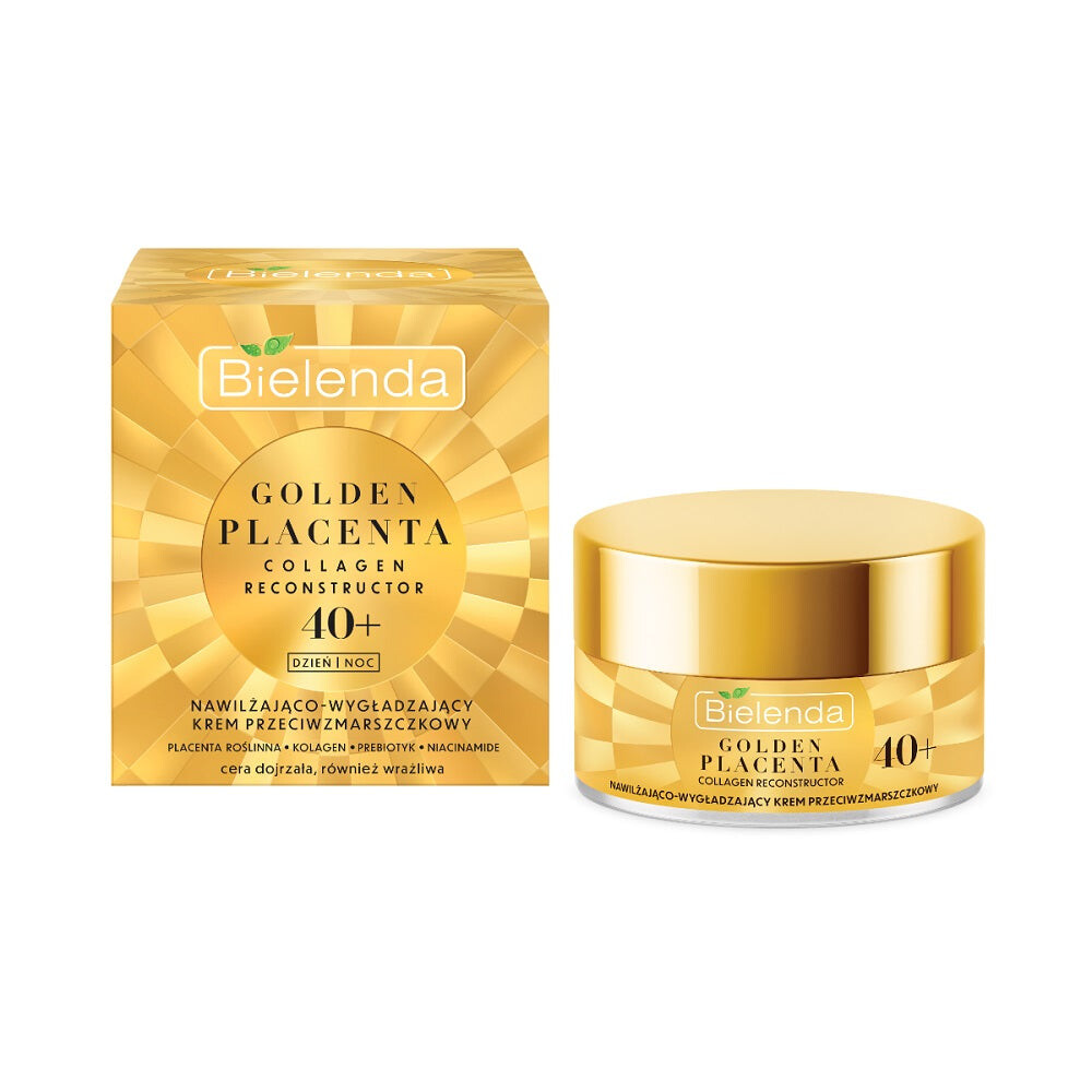 

Bielenda Golden Placenta 40+ увлажняющий и разглаживающий крем против морщин 50мл