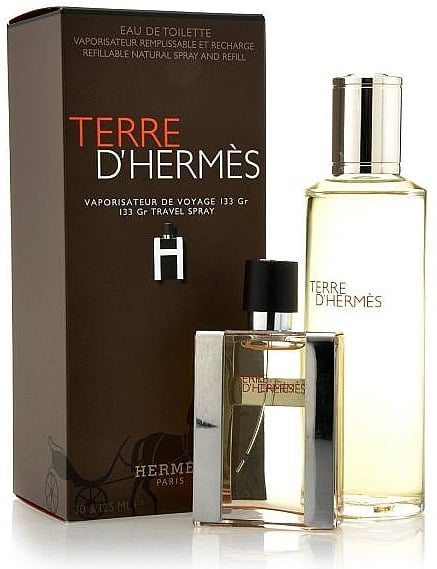 Парфюмерный набор Hermes Terre d'Hermes, 2 предмета - фото