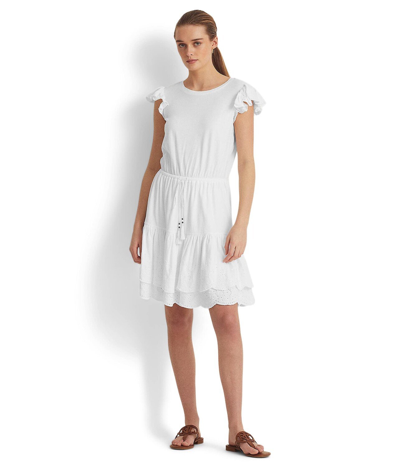 

Платье LAUREN Ralph Lauren, Eyelet Jersey Dress