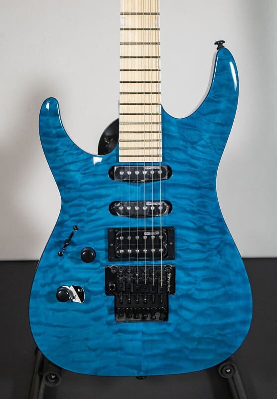 

Электрогитара ESP LTD MH-203 Quilted Maple Top Left-Handed - See Thru Blue