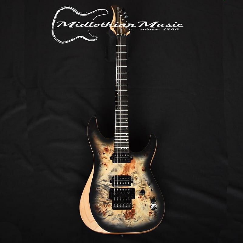 

Schecter Reaper-6 FR — отделка Satin Charcoal Burst #IW2105128 Reaper 6 FR