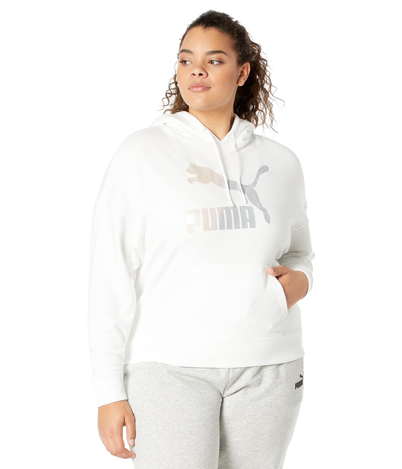 

Толстовка Puma Crystal Galaxy Graphic, белый