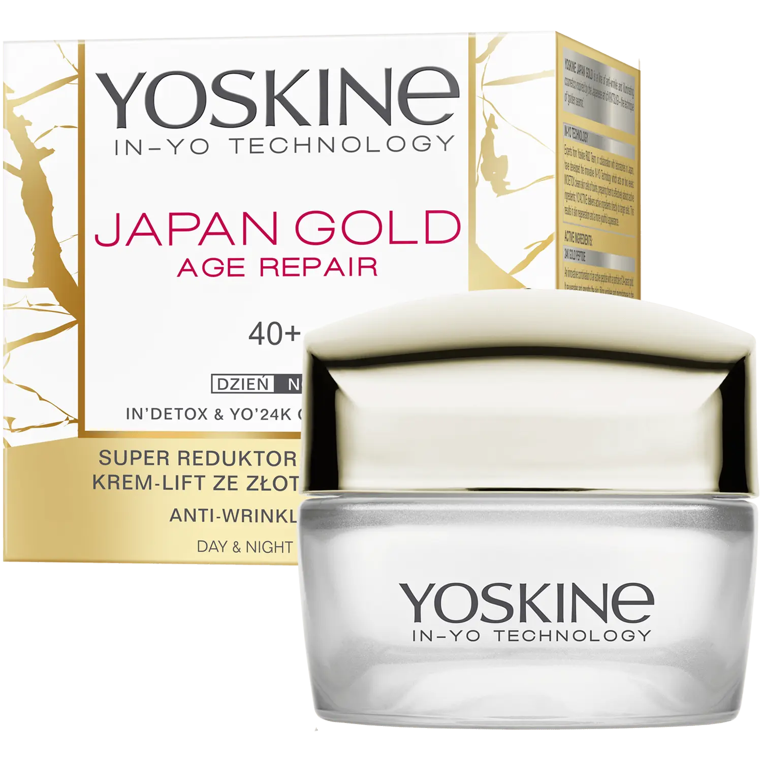 

Yoskine Japan Gold дневной и ночной крем для лица 40+, 50 мл
