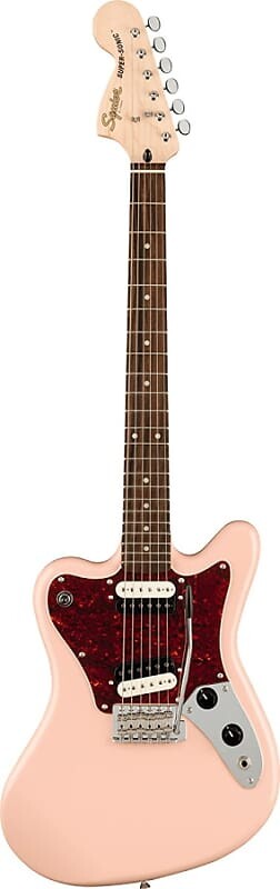 

Squier Paranormal Super-Sonic 6-String Electric Guitar - Shell Pink Paranormal Super-Sonic Shell Pink