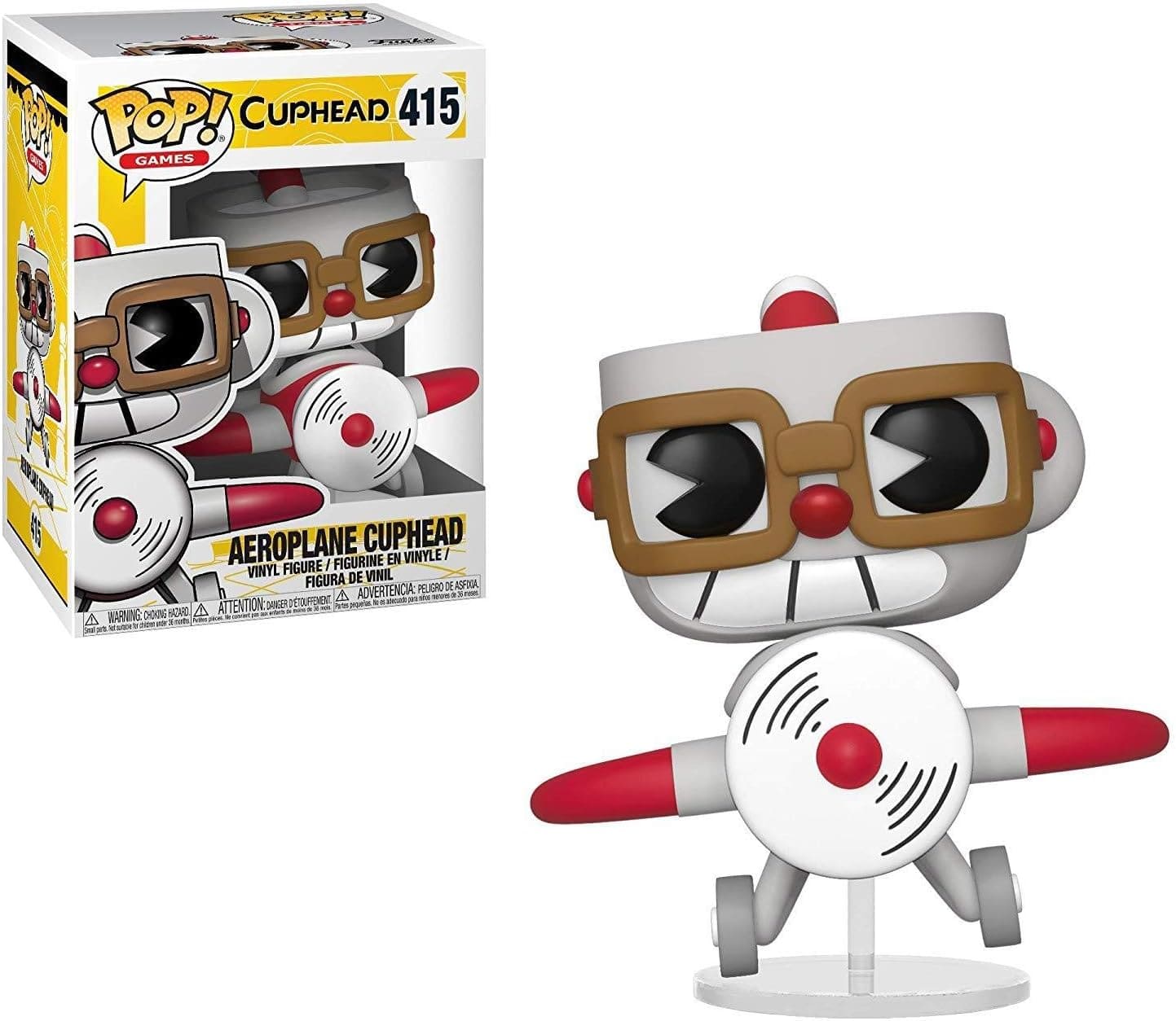 Коллекционная фигурка Funko Pop! Games: Cuphead - Cuphead in Aeroplane –  заказать с доставкой из-за рубежа через онлайн-сервис «CDEK.Shopping»