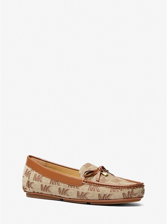 

Лоферы Michael Michael Kors Juliette Logo Jacquard, бежевый/коричневый