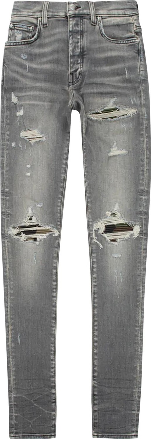 

Джинсы Amiri MX1 Camo Jean 'Grey', серый