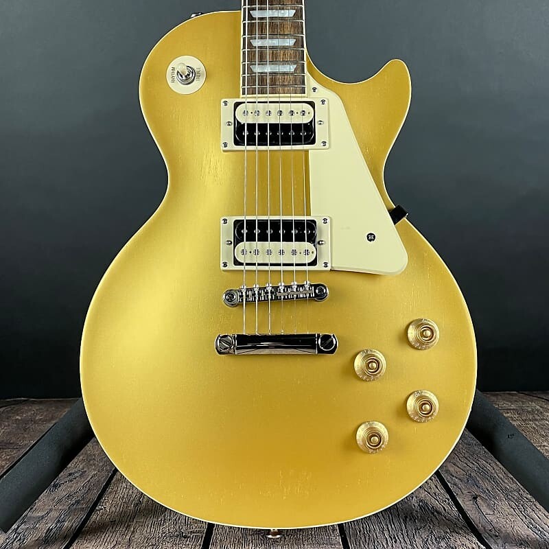 

Epiphone Les Paul Classic Worn- Worn Metallic Gold