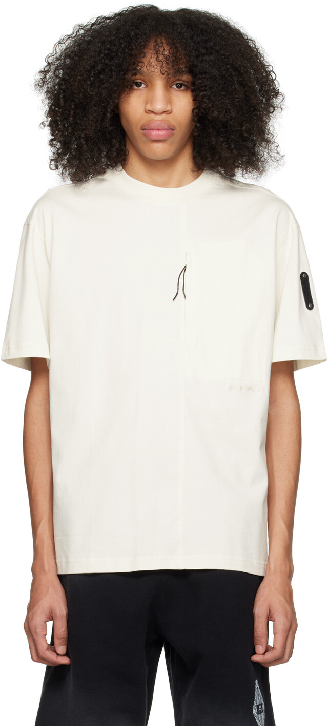 

Off-White футболка с молнией A-COLD-WALL*, Белый