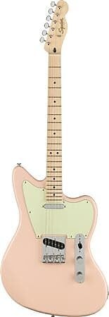 

Squier Paranormal Offset Telecaster Гитара с кленовым грифом Shell Pink 0377005 556