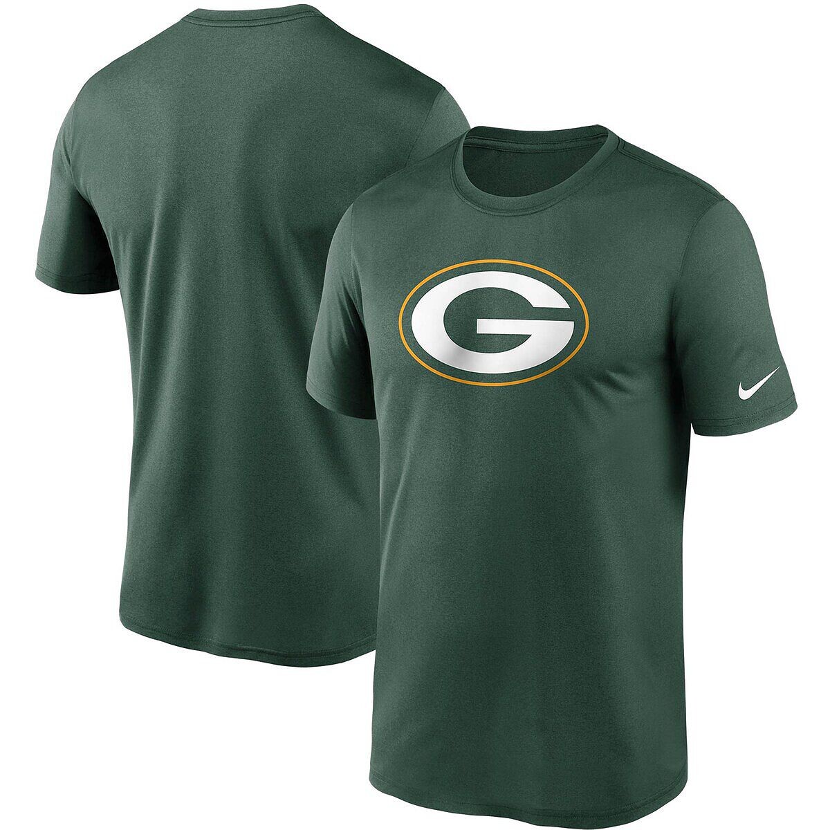 

Мужская футболка green green bay packers logo essential legend performance Nike