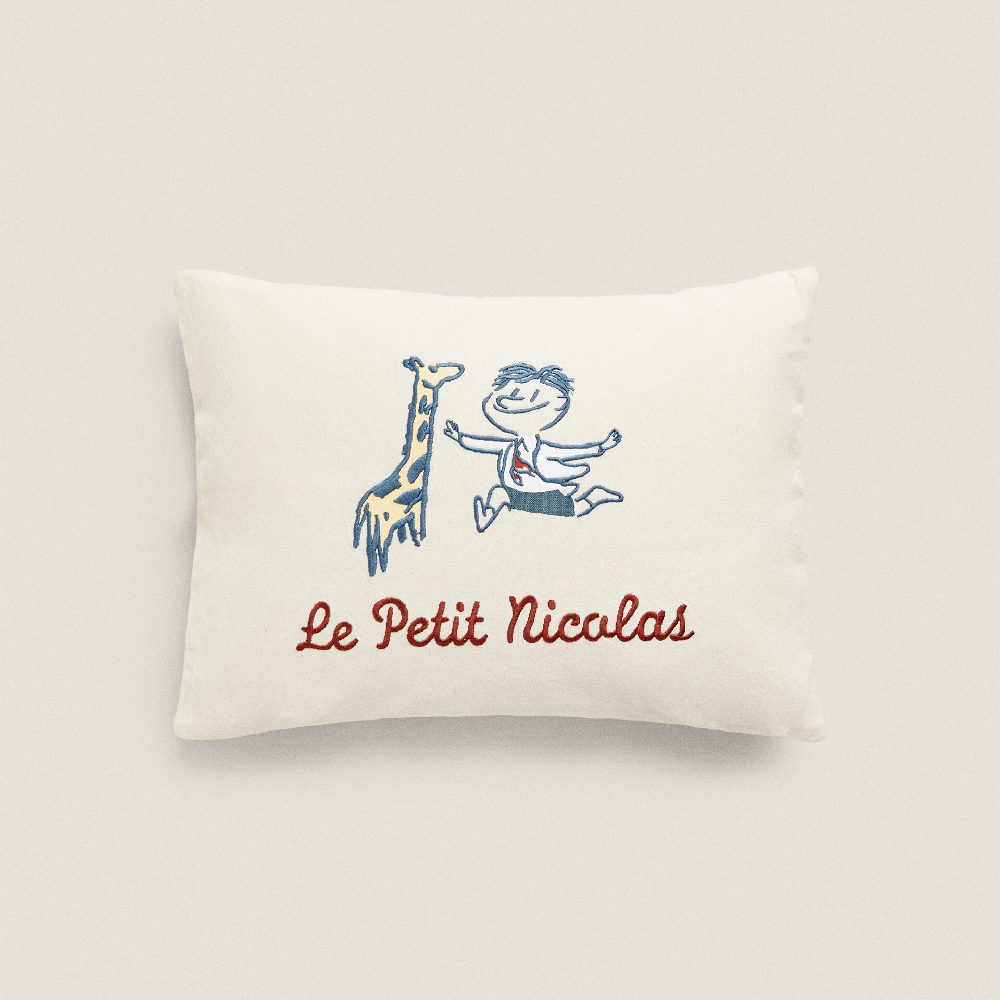 Чехол на подушку Zara Home Children’s Le Petit Nicolas Cotton