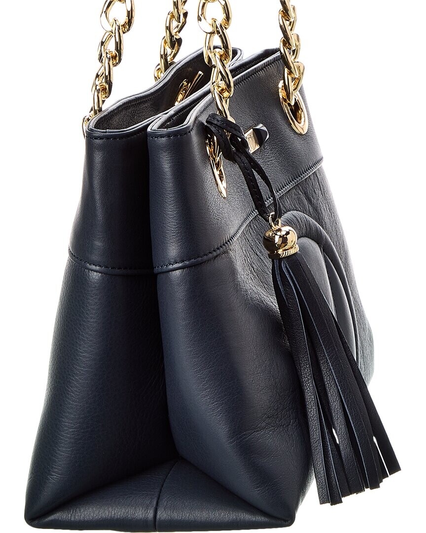 

Valentino by Mario Valentino Kali Signature Кожаная сумка через плечо, синий
