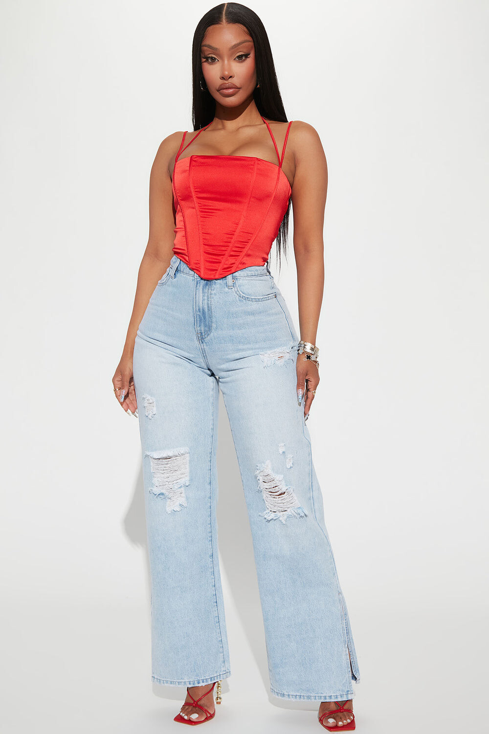 

Джинсы Fashion Nova P80076FN, синий