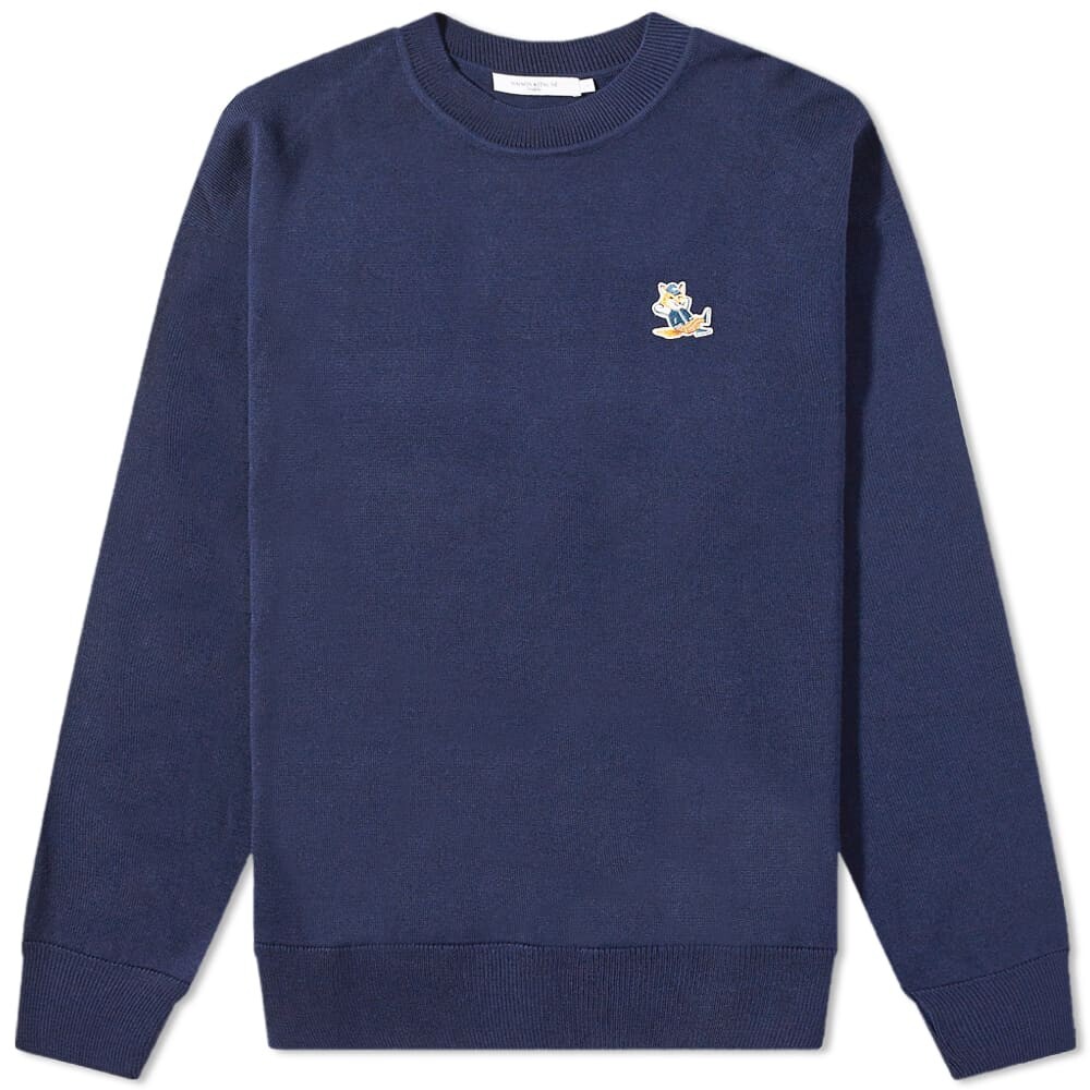 

Джемпер Maison Kitsune Dressed Fox Patch Relaxed Knit