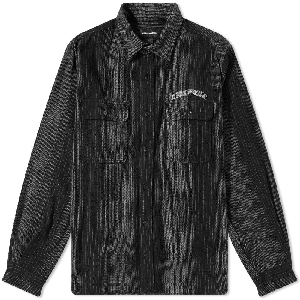 

Рубашка thisisneverthat Striped Flannel Shirt