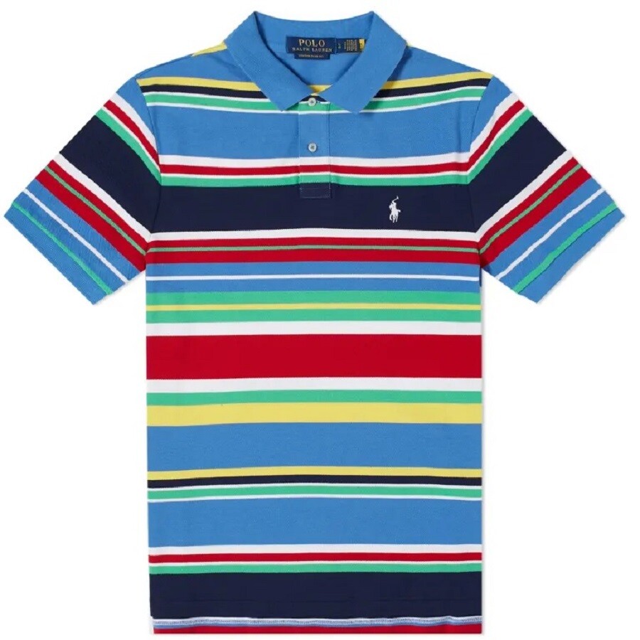 

Рубашка-поло Polo Ralph Lauren Multi Stripe, мультиколор