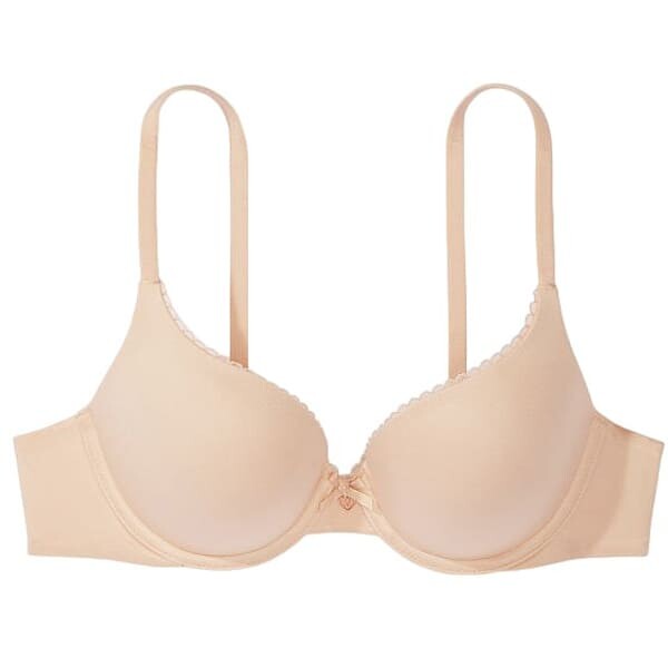 

Бюстгальтер Victoria's Secret Body By Victoria Smooth Push-Up Perfect Shape, светло-бежевый