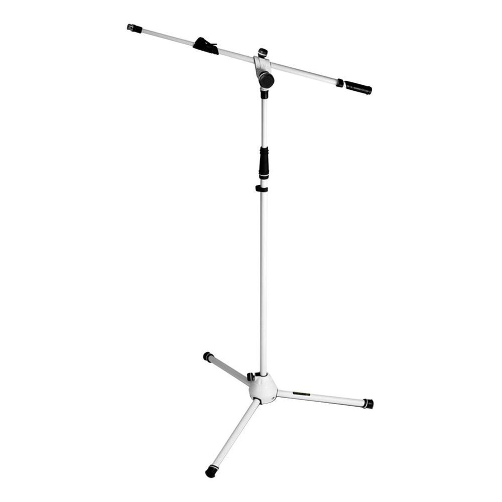 gravity ms 0200 set1 микрофонная стойка с креплением к столу Подставка для Микрофона Gravity MS4322W, белый