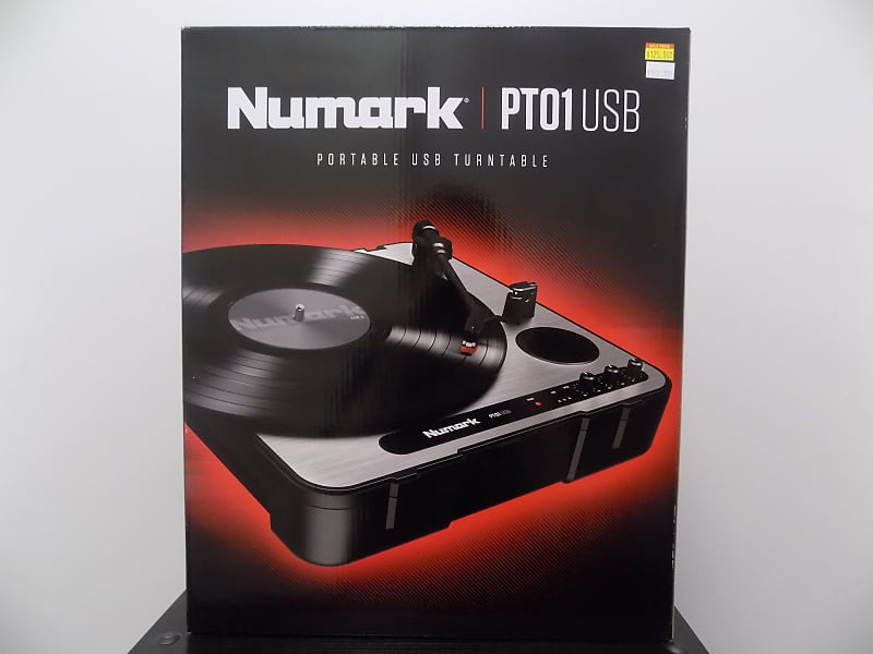 цена Numark PT-01 USB Портативный USB-проигрыватель PT01