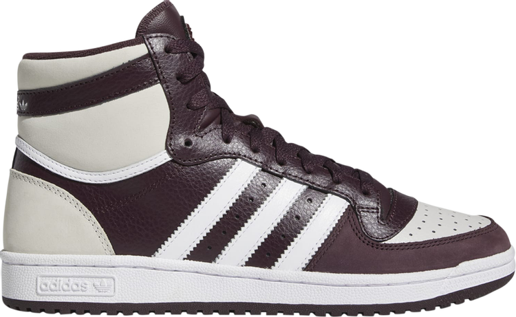 Кроссовки Adidas Top Ten RB 'Shadow Maroon White', красный - фото