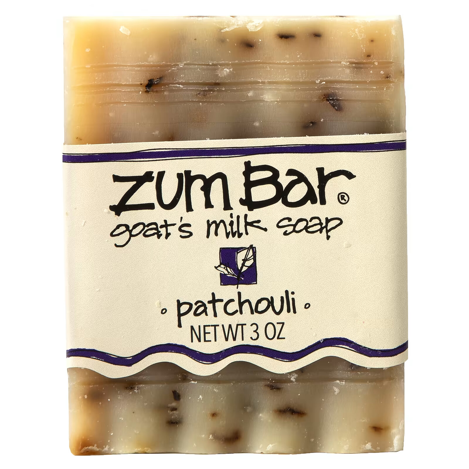 ZUM, Zum Bar, мыло с козьим молоком, пачули, кусок весом 3 унции zum мыло для стирки пачули 0 94 л 32 жидк унции