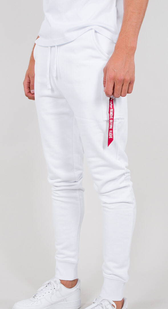 

Брюки Alpha Industries X-Fit Slim Cargo, белые, Белый