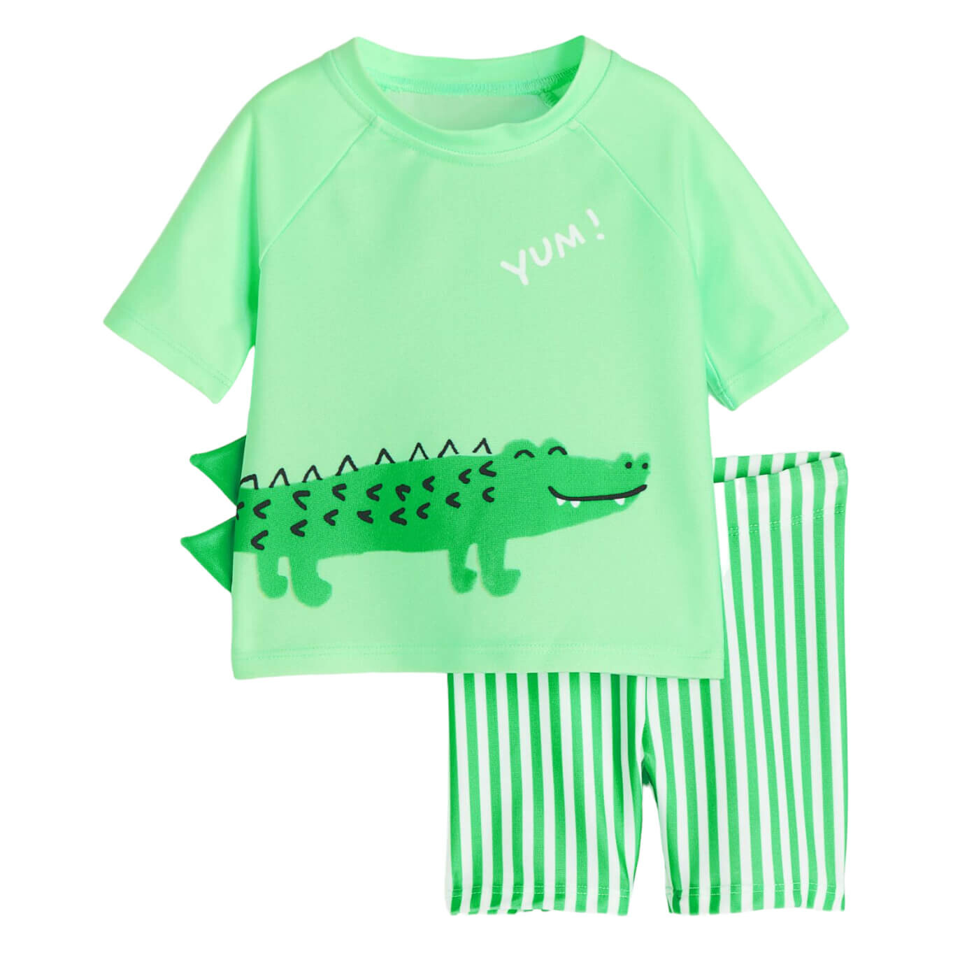 

Комплект пляжной одежды H&M Baby Crocodile UPF 50, зеленый