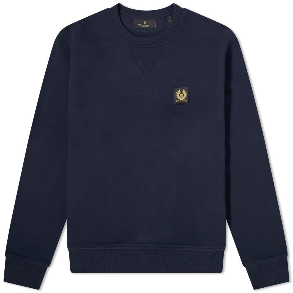 

Толстовка Belstaff Patch Logo Crew Sweat, Черный