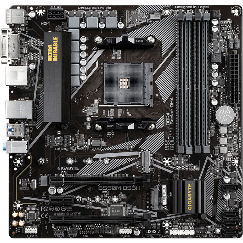

Материнская плата Gigabyte B550M DS3H