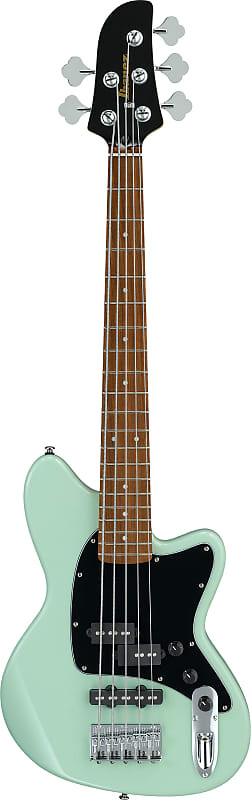 

Ibanez TMB35MGR Talman Bass Standard 30-дюймовая мензура 5-струнная бас-гитара мятно-зеленого цвета