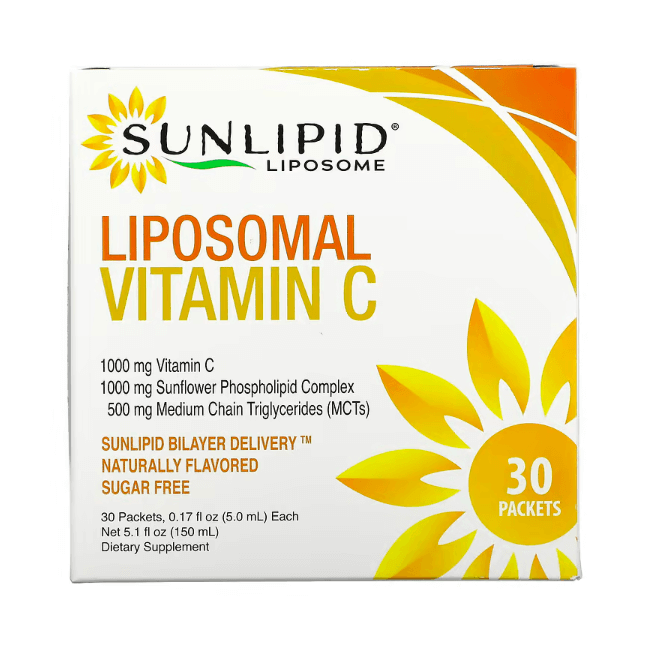 цена Липосомальный витамин C SunLipid, 30 пакетиков