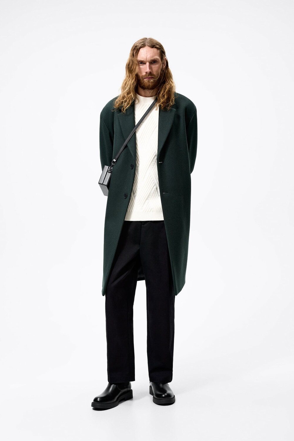 

Ботинки челси ZARA, черный