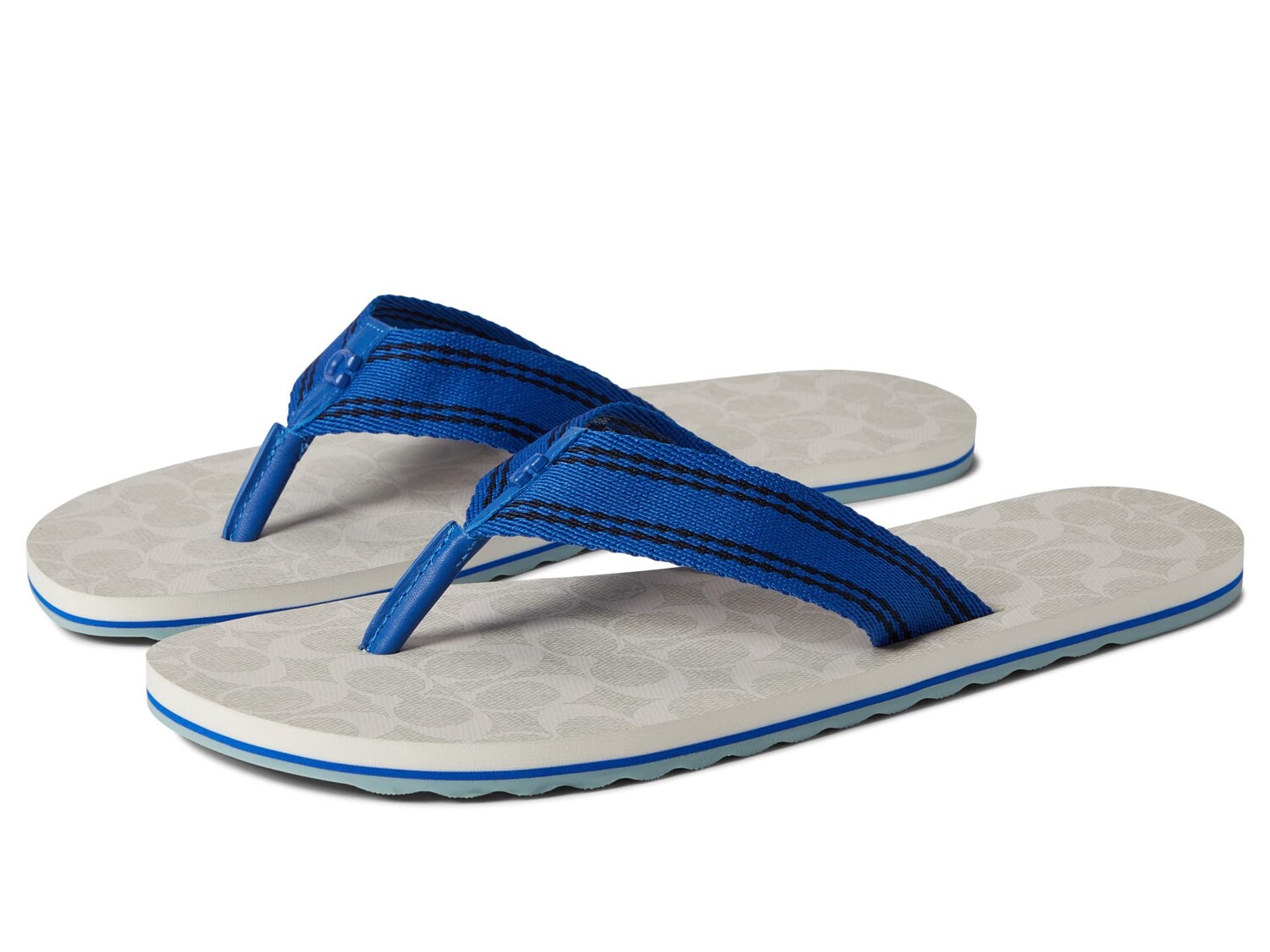 

Шлепанцы COACH, Signature Webbing Flip-Flop