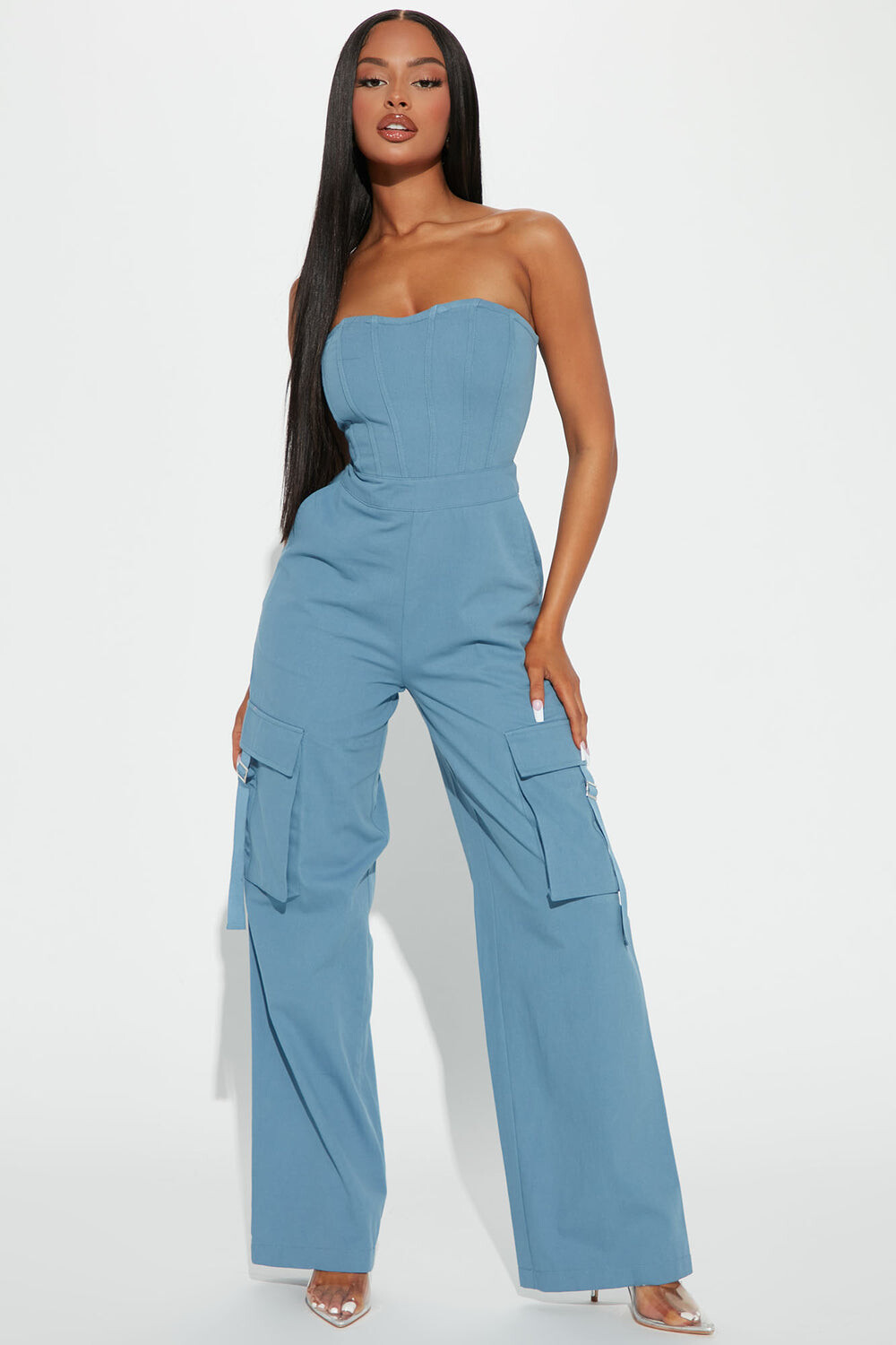 

Брюки карго Fashion Nova JP16186C, синий