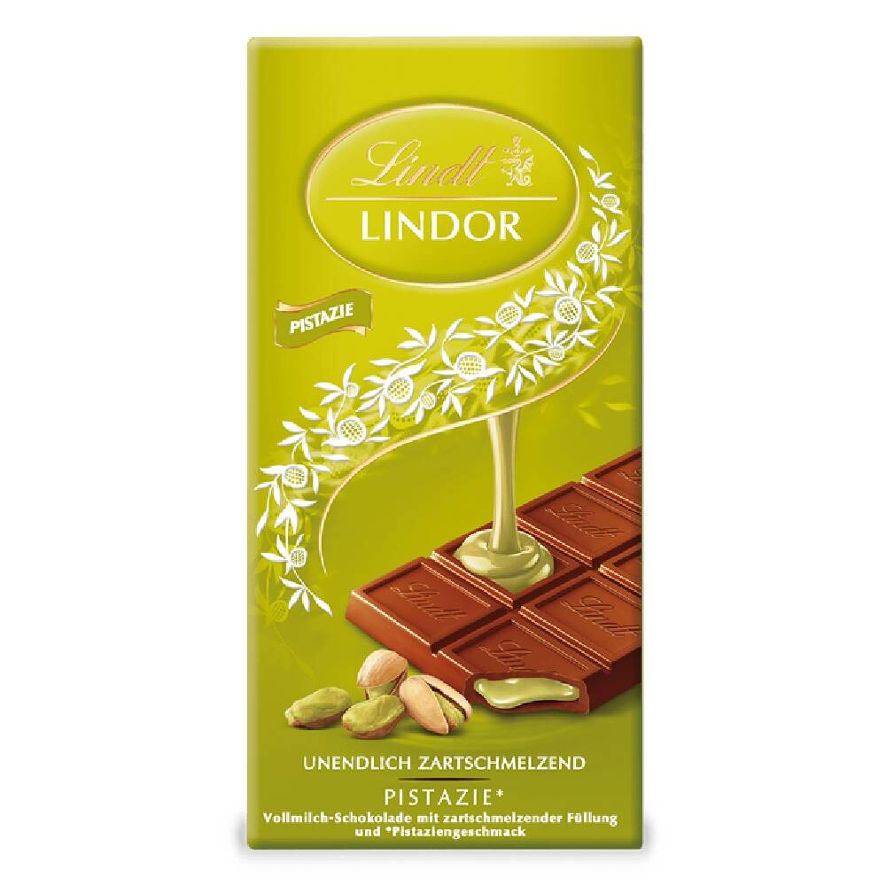

Шоколад Lindt Lindor, фисташка, 100г