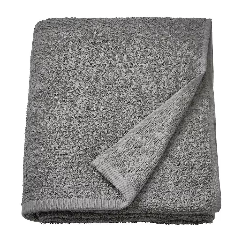 

Полотенце Ikea Dimforsen 100x150 см, серый