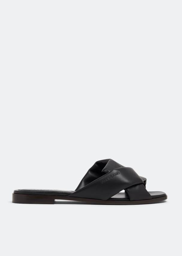 

Сандалии FERRAGAMO Alrai sandals, черный