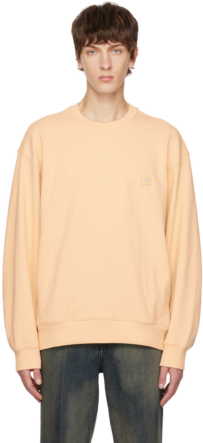 

Желтый свитер с вышивкой Solid Homme