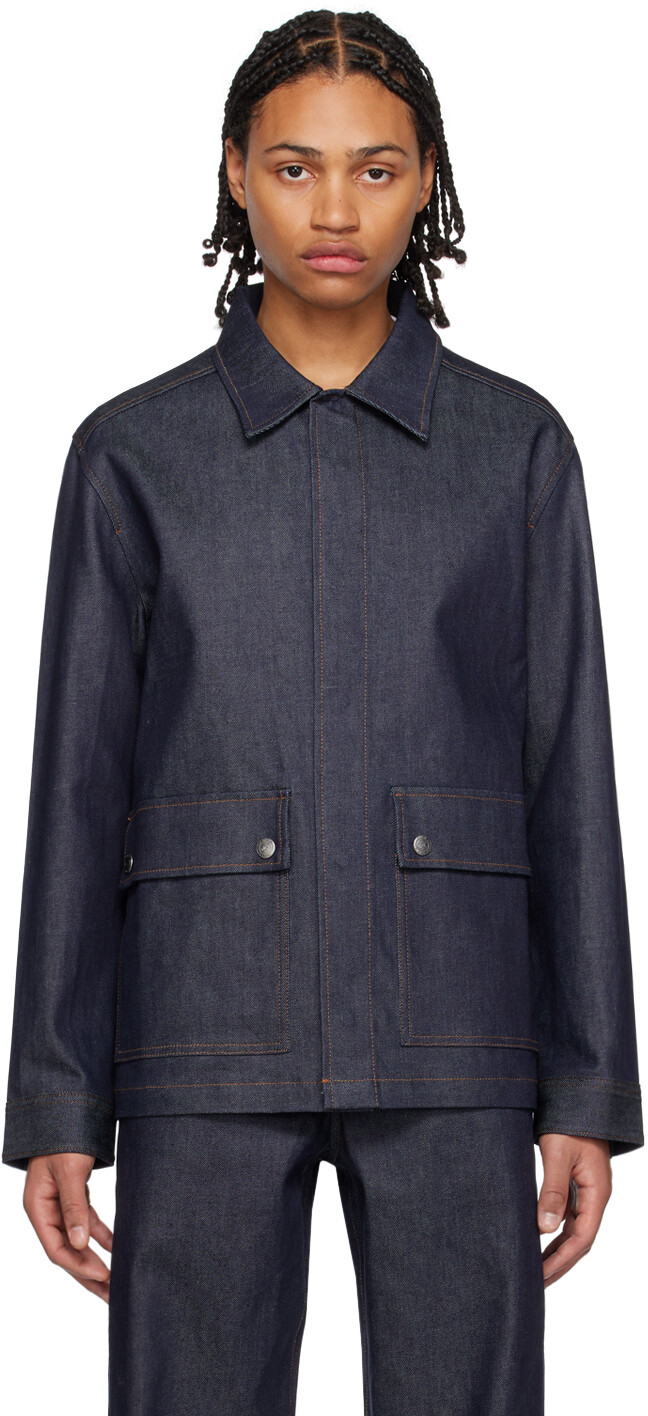 

Джинсовая куртка Indigo Enzo A.P.C., Серый