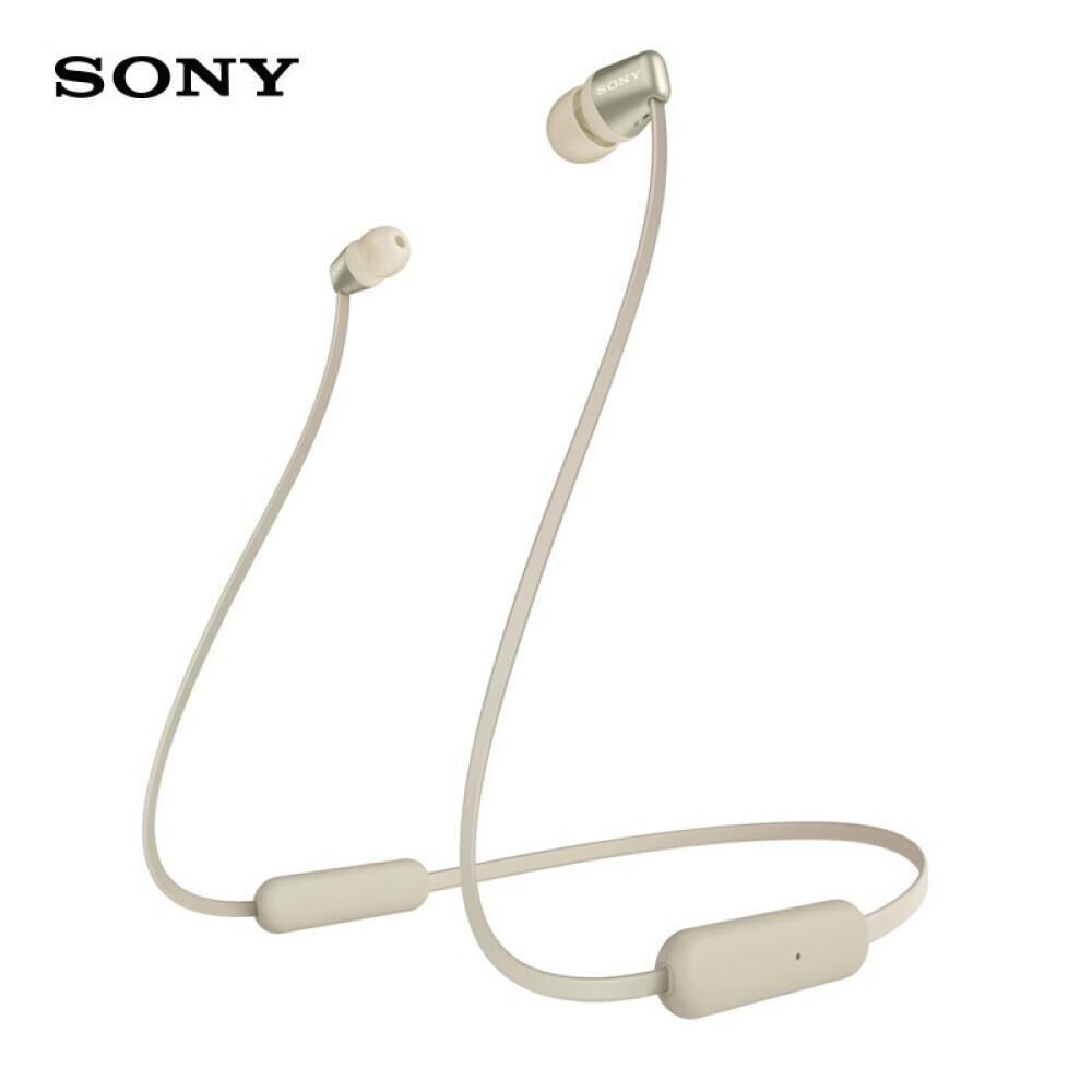 

Наушники беспроводные Sony WI-C310, золотой