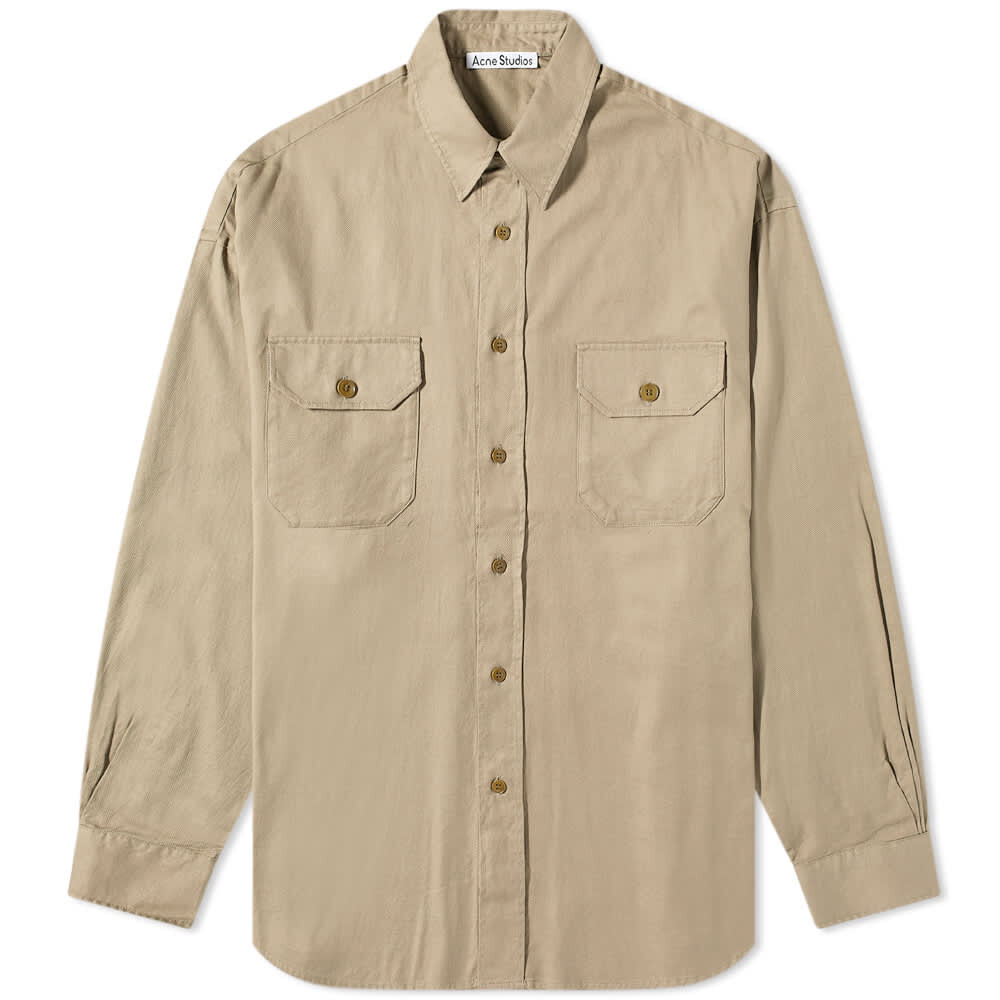 

Рубашка Acne Studios Setir Back Logo Shirt