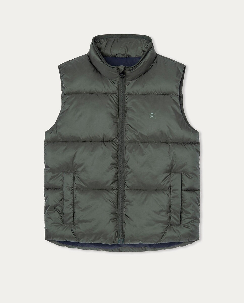 

Теплый жилет для мальчика Hackett, зеленый